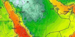 انخفاض كبير في درجات الحرارة.. تعرف على حالة الطقس في السعودية غداً الثلاثاء - اخبارك الان