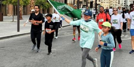 فعالية "الجري بروح الأخضر" احتفاءً باليوم الوطني الـ94 - اخبارك الان