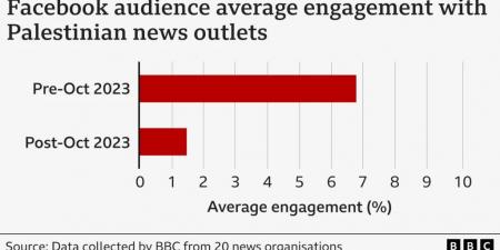 "فيسبوك" يقيد التعامل مع المؤسسات الإعلامية الفلسطينية منذ بدء العدوان على غزة - اخبارك الان