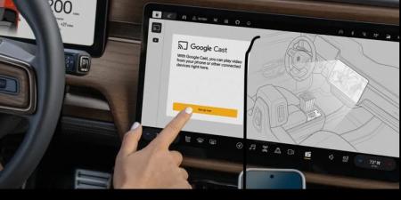 تحديث جديد يجلب Google Cast وYouTube إلى سيارات Rivian الكهربائية - اخبارك الان