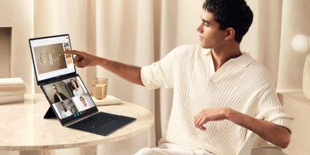 أسوس تطلق حاسوب Zenbook Duo الجديد بشاشتي أولد - اخبارك الان