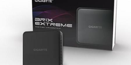 حاسب صغير من Gigabyte Brix بمعالج Ryzen ومنافذ متعددة - اخبارك الان