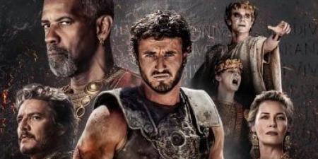 451 مليون دولار إيرادات فيلم Gladiator 2 عالميا منذ نوفمبر 2024 - اخبارك الان