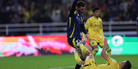 النصر يتعثر أمام التعاون في روشن - اخبارك الان