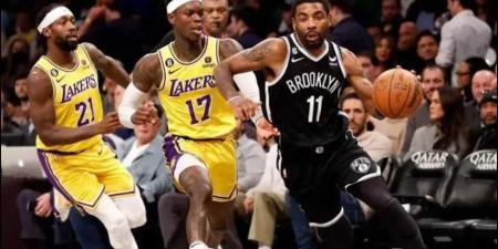 lakers vs nets ليكرز ضد نتس 100-92 في أحداث الشوط الثاني - اخبارك الان