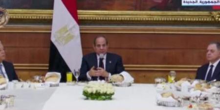 الرئيس السيسي: بناء الدول يحتاج جهدا وتضحية وعملا وإخلاصا وتوفيقا - اخبارك الان