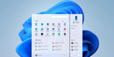 Windows 11 يدمج هاتف آيفون في قائمة ابدأ لنقل الملفات والرسائل والمزيد - اخبارك الان