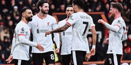 ليفربول يسقط بورنموث بثنائية محمد صلاح ويبتعد بصدارة الدوري الإنجليزي - اخبارك الان