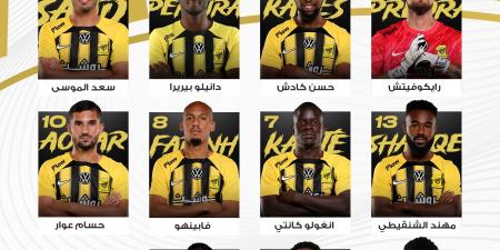 التشكيل الرسمي لمباراة الاتحاد والتعاون في دوري روشن السعودي - اخبارك الان