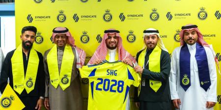 شراكة جديدة.. «SHG» على قميص النصر - اخبارك الان