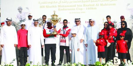 سيف المزروعي بطلاً لكأس محمد بن راشد للقدرة - اخبارك الان