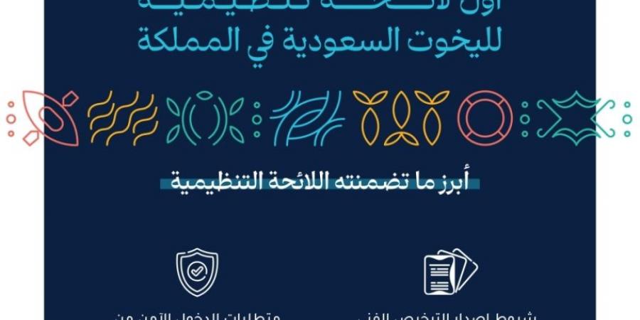 تفاصيل صدور أول لائحة تنظيمية لليخوت السعودية - اخبارك الان