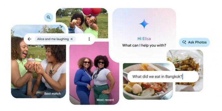 تطبيق الصور من جوجل يحصل على بحث محسّن مع وظيفة Ask Photos المدعومة من Gemini - اخبارك الان