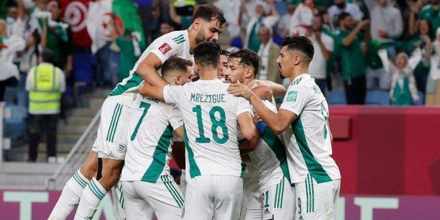 اخبار الرياضة منتخب الجزائر يتقدم على ليبيريا بثنائية نظيفة في الشوط الأول بتصفيات كأس أمم إفريقيا