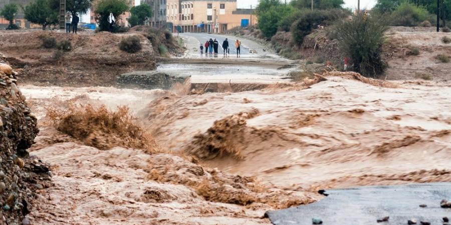 18 وفاة.. ارتفاع خسائر الفيضانات والسيول في المغرب - اخبارك الان