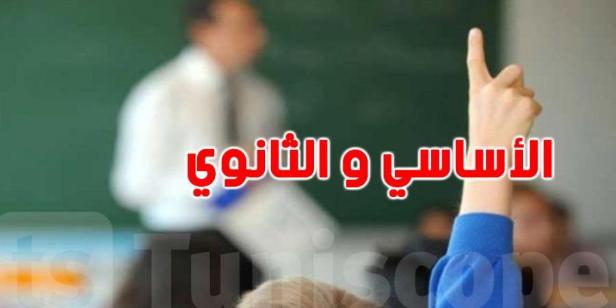 جامعتا التعليم الأساسي والثانوي تطالبان في وقفة احتجاجية أمام وزارة التربية - اخبارك الان