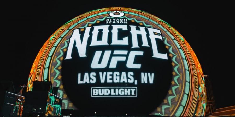 غداً.. "ذا سفير" لاس فيغاس يستضيف نزال "Riyadh Season Noche UFC " - اخبارك الان