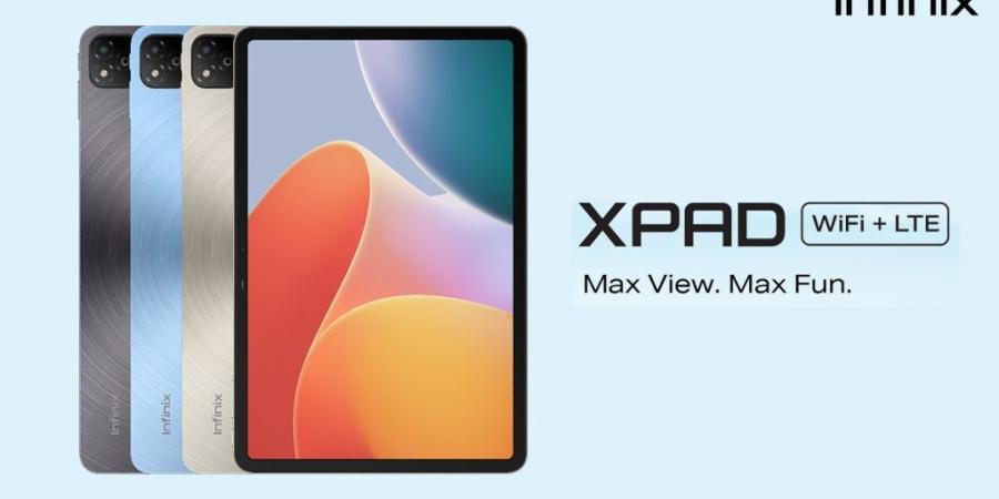 إطلاق جهاز Infinix XPad LTE بشاشة 11 بوصة وبطارية 7000 مللي أمبير في الهند - اخبارك الان