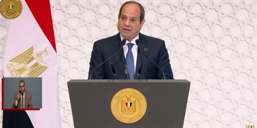 السيسي: الاحتفال بالمولد النبوي يبعث في قلوبنا معاني الإنسانية الحقيقية - اخبارك الان