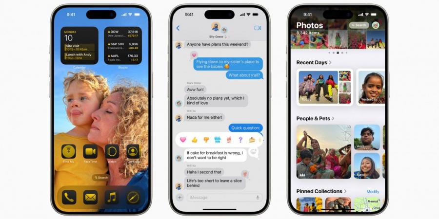 قائمة هواتف الأيفون التي تدعم تحديث iOS 18 الآن - اخبارك الان