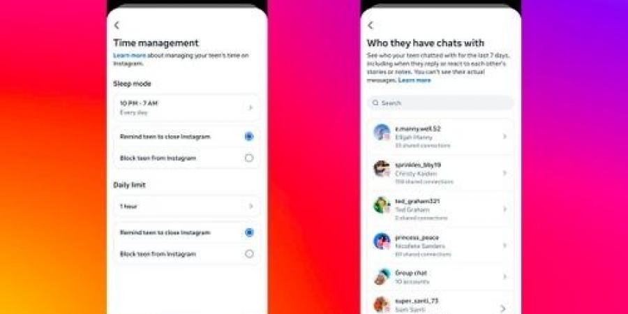 تطبيق إنستغرام يتيح شبكة أمان جديدة للمستخدمين الشباب - اخبارك الان