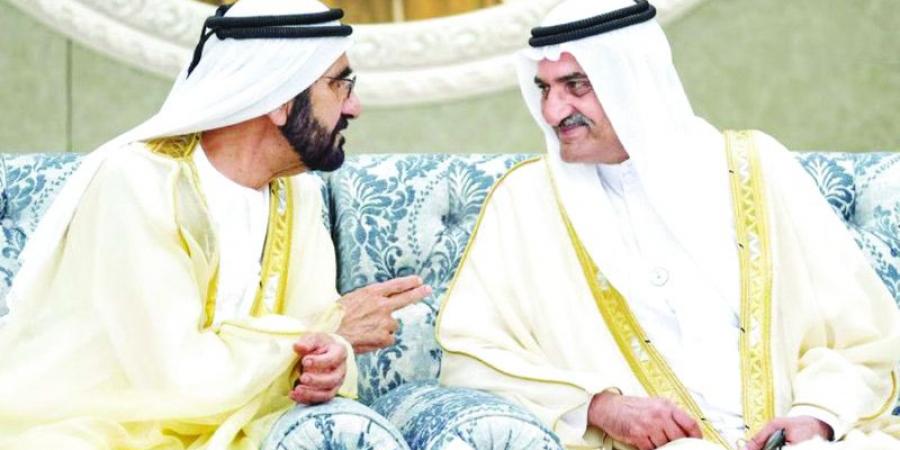 محمد بن راشد: حمد بن محمد الشرقي..  نبارك لكم 50 عاماً في خدمة الوطن - اخبارك الان