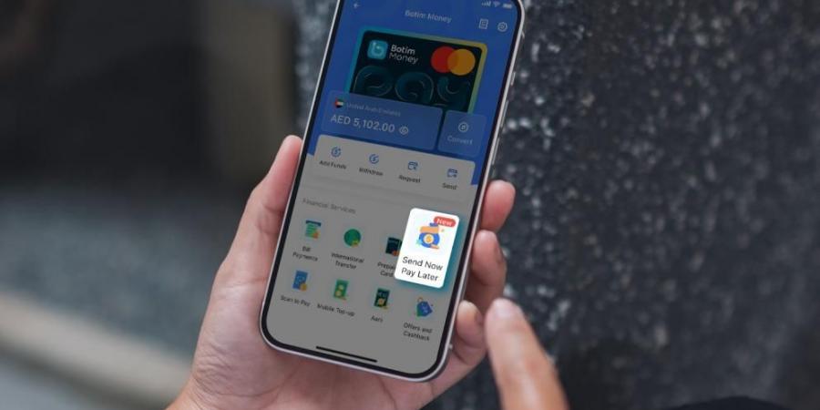 إطلاق خدمة «أرسل الآن وادفع لاحقاً» لأول مرة في المنطقة - اخبارك الان