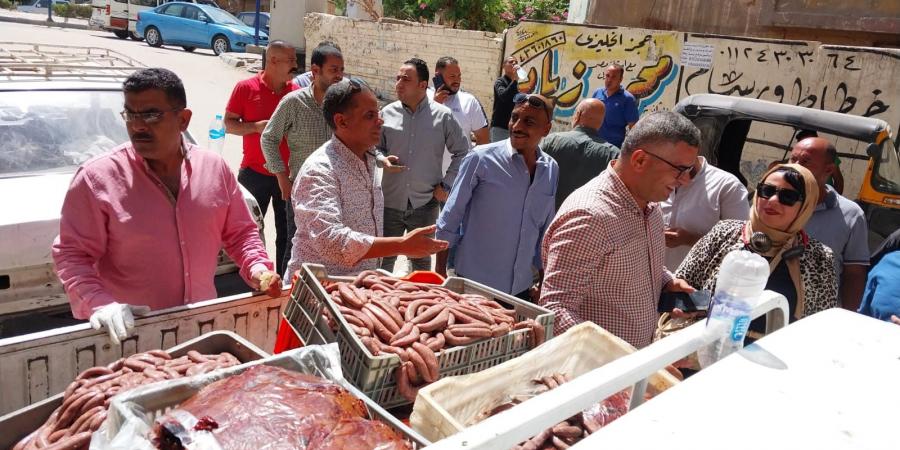 ضبط ٦.٣ طن لحوم ودواجن غير صالحة للإستهلاك الآدمي بالجيزة - اخبارك الان