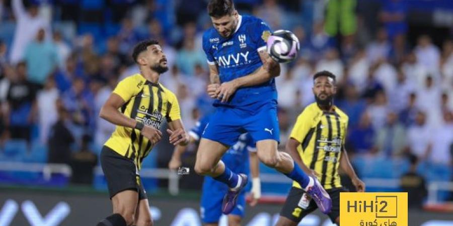 اخبار الرياضة الهلال يتفوق بشكل كبير على الاتحاد