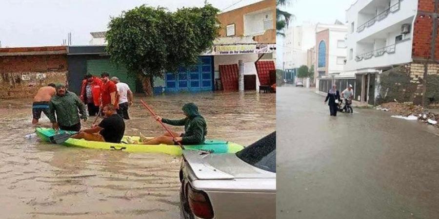 المهدية ... أمطار غزيرة تكشف هشاشة البنية التحتيّة ...تسرّب المياه إلى عدد من المنازل.. والحماية المدنيّة تتدخّل - اخبارك الان