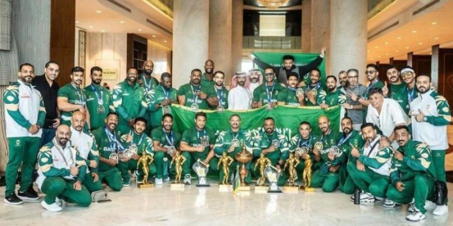 المنتخب السعودي يحقق المركز الثالث في بطولة العالم لكمال الأجسام - اخبارك الان