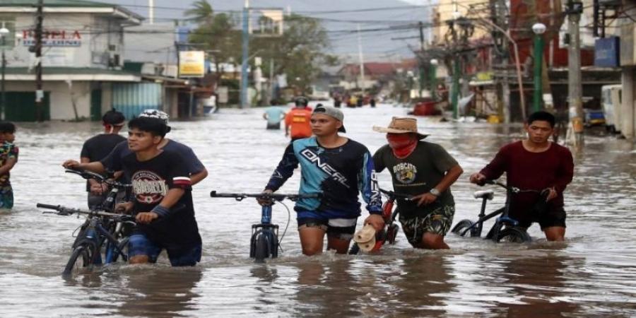 مقتل 5 أشخاص شمال الفلبين بسبب الإعصار كراثون - اخبارك الان