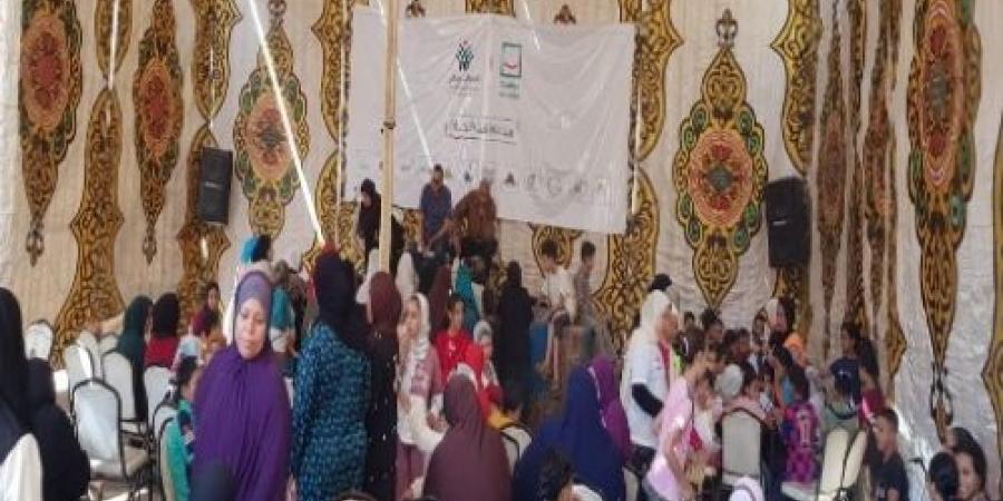 جامعة بنها تنظم قافلة طبية بقرية كوم أشفين بقليوب - اخبارك الان