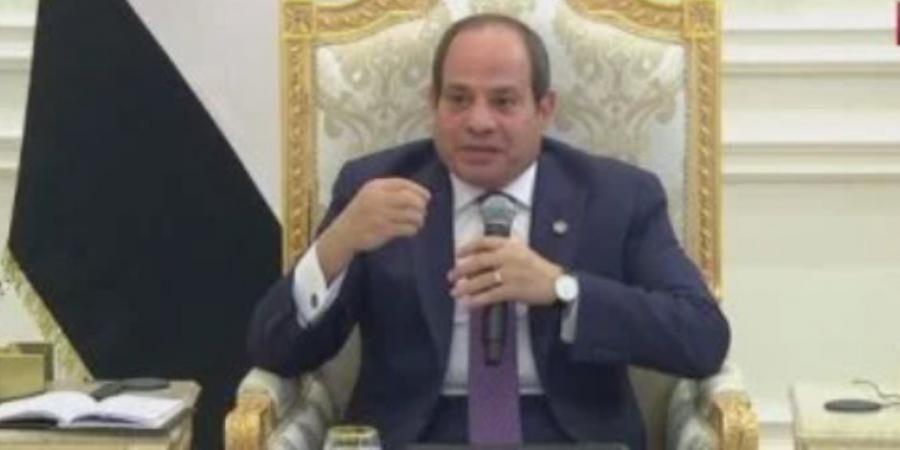 الرئيس السيسي: التجارب أكدت حاجة أمريكا لاستمرار وثبات علاقتها الاستراتيجية بمصر - اخبارك الان