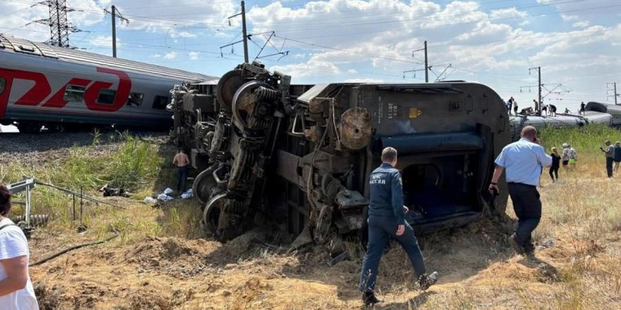 إصابة خمسة أشخاص جراء اصطدام قطارين في شمال غرب روسيا - اخبارك الان