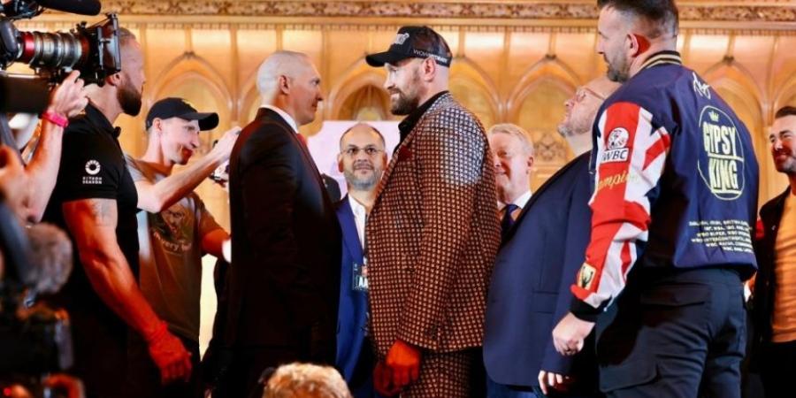 انطلاق أسبوع الملاكمة لنزال "Fury vs Usyk Reignited" - اخبارك الان