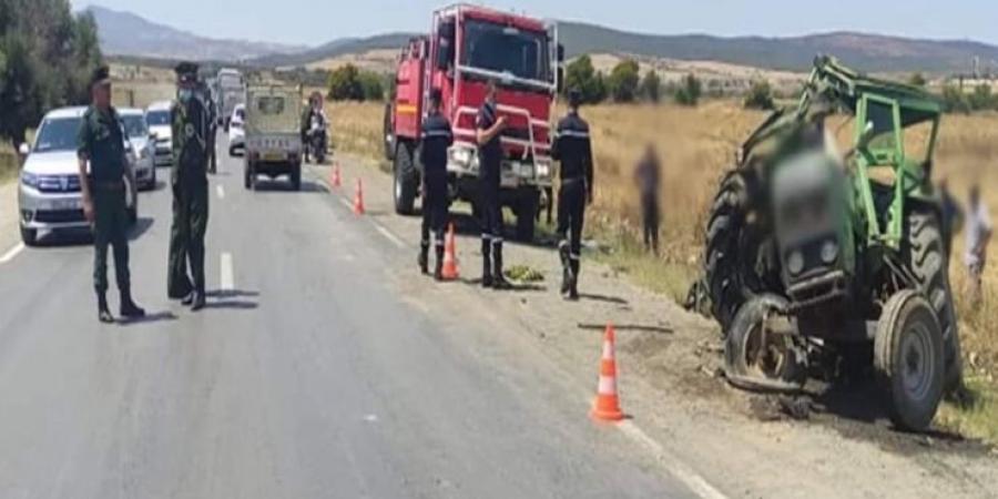 الجلفة.. وفاة شخص في حادث اصطدام بين سيارة وجرار - اخبارك الان