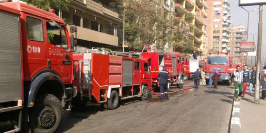 حريق مطعم كرم الشام بفيصل.. انتداب المعمل الجنائى لمعاينة موقع الحادث - اخبارك الان