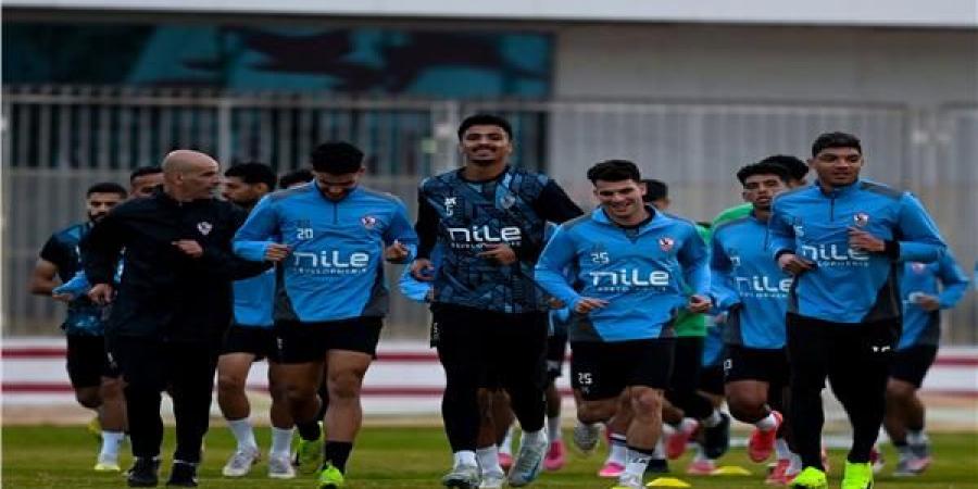 برنامج تدريبي خاص للاعبي الزمالك الأساسيين استعدادا لحرس الحدود - اخبارك الان