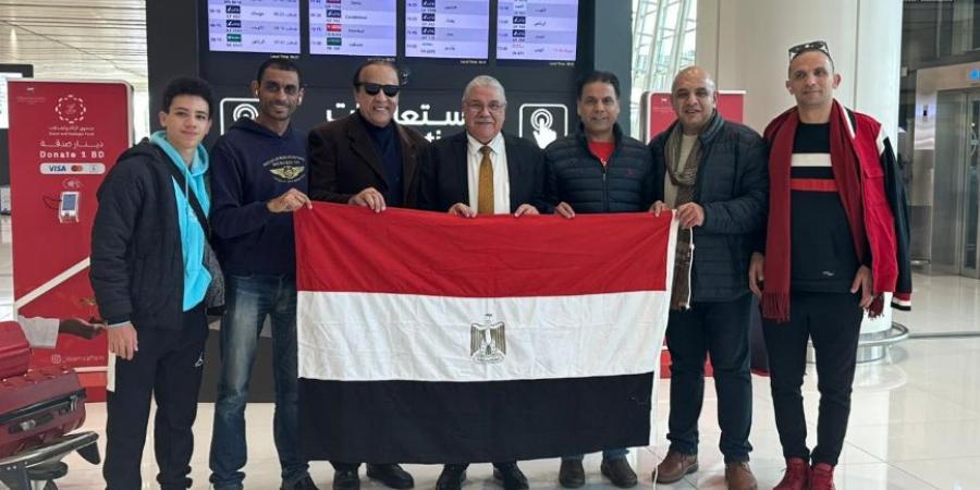 بعثة منتخب مصر للدارتس تصل البحرين للمشاركة في كأس العرب  - اخبارك الان