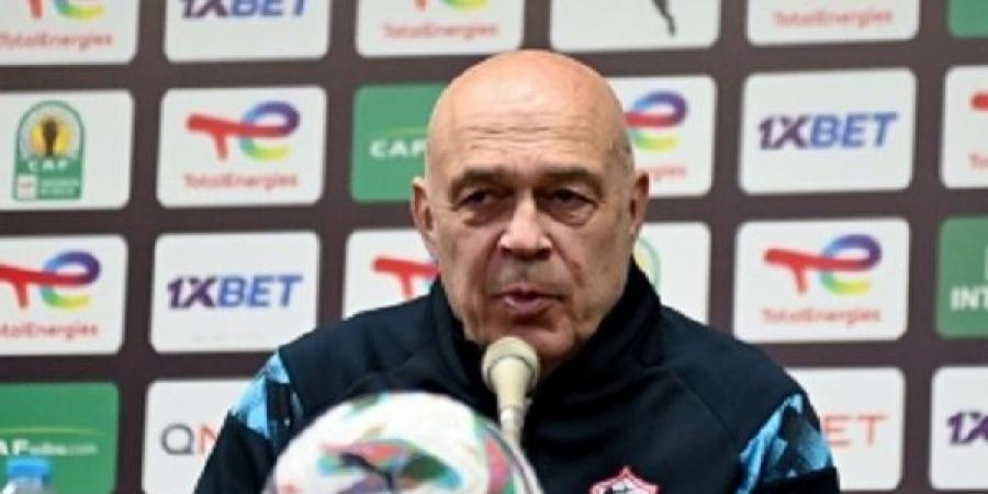 جروس:الزمالك واجه إنيمبا بجدية رغم التأهل لربع نهائي الكونفيدرالية - اخبارك الان