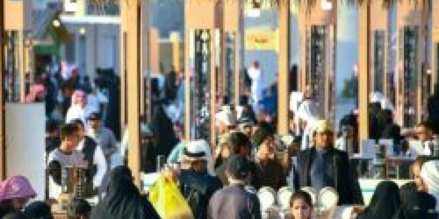 700 ألف زائر لمهرجان الخرج الأول للتمور والقهوة السعودية - اخبارك الان