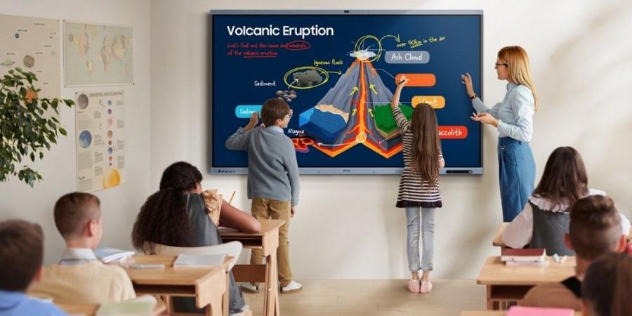 سامسونج تدمج الذكاء الاصطناعي وأندرويد في شاشاتها التفاعلية المخصصة للتعليم - اخبارك الان