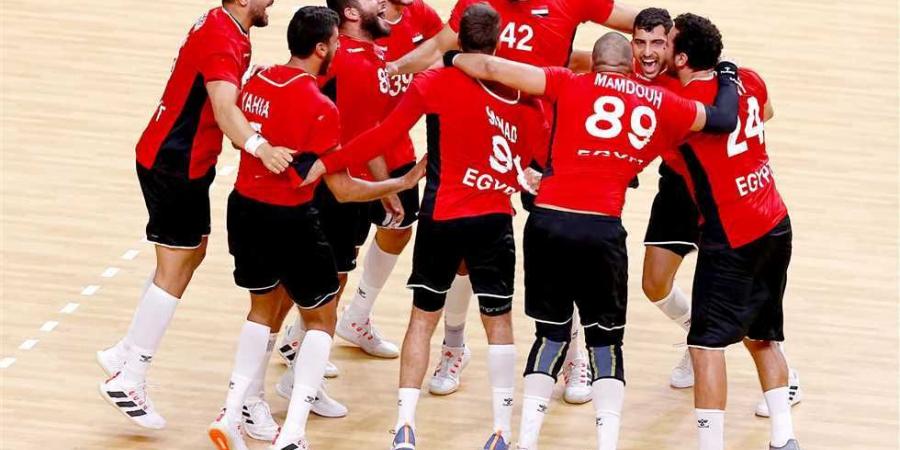 منتخب اليد يختتم استعداداته لمواجهة آيسلندا ببطولة العالم غدا  - اخبارك الان