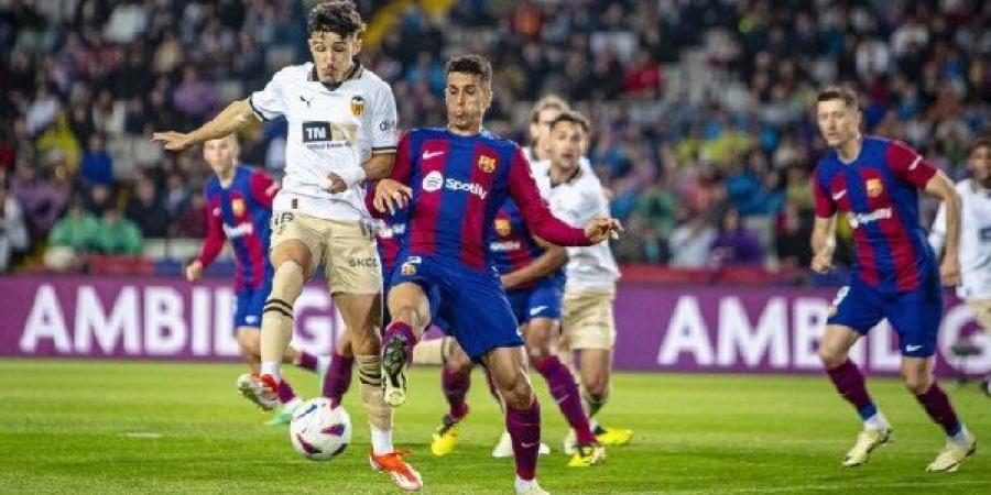 بث مباشر.. مشاهدة مباراة برشلونة وفالنسيا في الدوري الإسباني - اخبارك الان