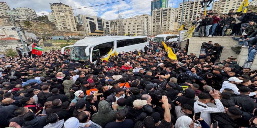 الإفراج عن 110 أسرى فلسطينيين من سجون الاحتلال الإسرائيلي الخميس - اخبارك الان