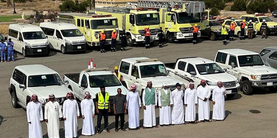 "بيئة الليث" تُنفِّذ فرضية سيول جارفة بالأودية - اخبارك الان