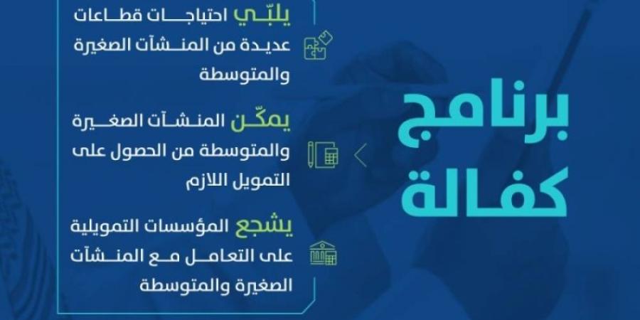 13.9 مليار ريال ضمان تمويلٍ من برنامج كفالة لدعم قطاع المنشآت الصغيرة والمتوسطة - اخبارك الان