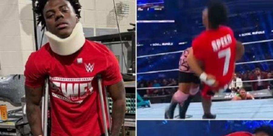 شاهد "سبيد" بعد دخوله حلبة مصارعة الـ WWE - اخبارك الان