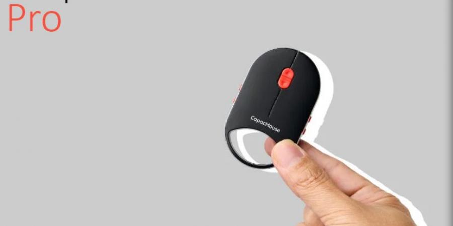 Capacmouse Pro أول فأرة لاسلكية بحجم الكف دون عجلة تمرير - اخبارك الان